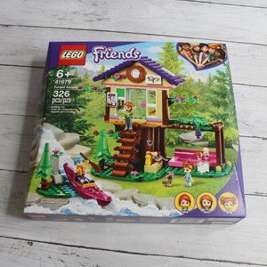 Lego Friends Set Forest Tree House Canoe
